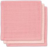 Jollein Bamboe monddoekje pale pink 3 stuks