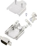 encitech MHDM-09-HDP15-K 6355-0059-01 D-sub connecteur mâle 180° Nombre de pôles : 15 Capacité de soudure 1 jeu(x)