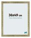 Your Decoration Cadre photo 36x49 cm MDF Or Ancien Mura