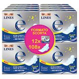 Lines Het is nacht met absorberende vleugels van Lactiflex, 108 stuks