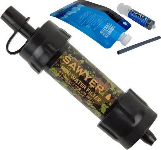 Sawyer Waterfilter SP107 - Mini - Camouflage - 375.000 Liter