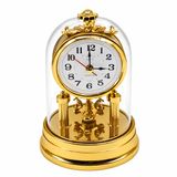 Merkloos Relaxdays Tafelklok Retro - Analoog - Goud