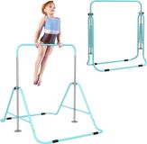 StarTech Turnrek - Duikstok - Opklapbaar - Hoogteverstelbaar - Thuisoefeningen & Krachttraining - Blauw
