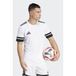adidas heren Squadra25 Jersey Short Sleeve Shirt, White/Black, XXL