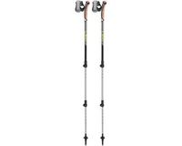 Leki Traveller Alu Wandelstokken Black/Silvergrey/Neon Yellow