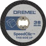 Dremel EZ SpeedClic SC476 - Disques de coupe pour plastique - 5 pièces