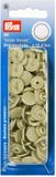 Prym Drukknoop ColorSnaps 12,4 mm beige 30 st.