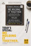 Today's Special, Me Holding It Together: Lined Notebook