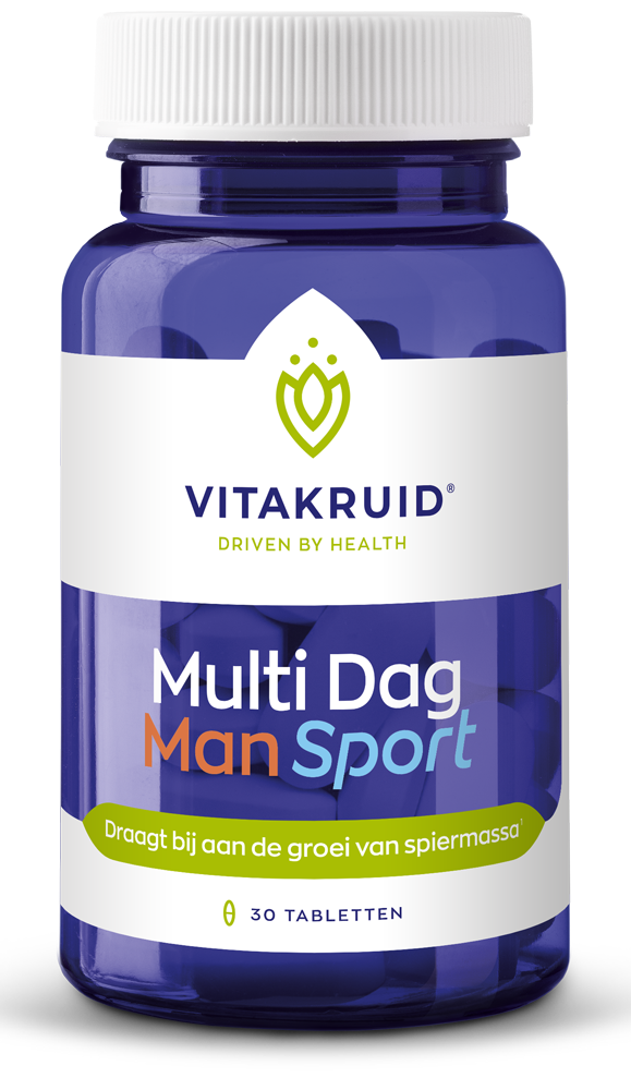 Vitakruid Vitakruid Multi Dag Man Sport Tabletten