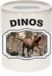 Bellatio Decorations Carnotaurus Dinosaurus Spaarpot 9 cm Keramiek Unisex