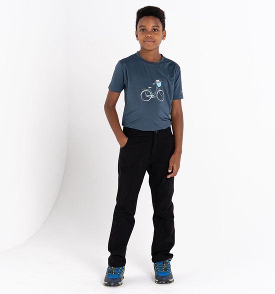 Dare 2b REGATTA Polska Broek Wandelen Kinderen Waterbestendig Lichtgewicht Sneldrogend Zwart Unisex Nylon/Polyamide/Elastane Lente/Zomer