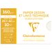 Clairefontaine 96287C - Pak Tekenpapier voor School - 10 Vellen Wit Glad Tekenpapier - A3 29,7x42 cm 160g - Ideaal voor Technisch Tekenen en Aquareltechniek