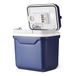 Amazon Basics Elektrische Koelbox, koelkast met Koel- en Verwarmingsfunctie, 12 V DC/230 V AC voor Gebruik in Voertuig/Thuis, 24 Liter, Blauw