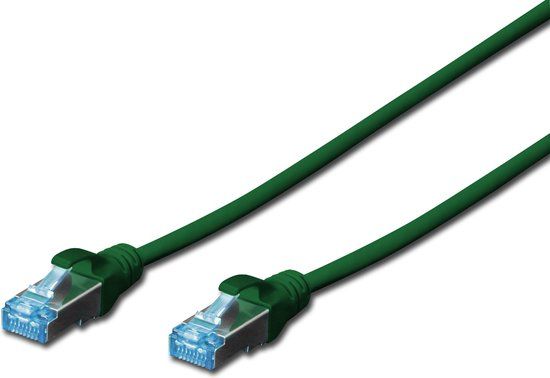 Digitus DK-1531-030/G RJ45 Netwerkkabel, patchkabel CAT 5e SF/UTP 3.00 m Groen