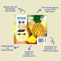 Epson 604 Cartouche d'encre - Pack de 4 - Noir, Cyan, Magenta, Jaune - Original