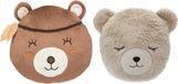 Atmosphera Dieren sierkussens - set 2x - kinderkamer - beren - 30 cm - polyester