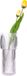 QUVIO Cilinder vaas van glas - Transparante bloemenvaas voor droogbloemen - Smalle decoratieve cilindervorm vaas - Hoogte 24,5 cm