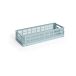 HAY Colour Crate Mini Oblong 13x34,5 cm Bleu poussière