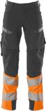 Mascot Accelerate Safe Pantalon Avec Poches Genoux 19179 - Hommes - Anthracite Foncé/Orange - 45