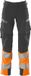 Mascot Accelerate Safe Pantalon Avec Poches Genoux 19179 - Hommes - Anthracite Foncé/Orange - 45