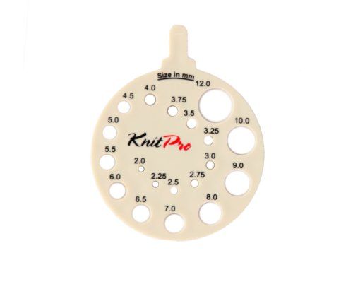 KnitPro KnitPro Naaldmaat, kunststof, wit, 6 cm
