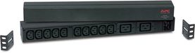 APC Rack PDU, Basic, 0U/1U, 16A, 230V, (10x) C13 (2x) C19, C20 stekker