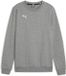 Puma Sweatshirt col rond pour femme TeamGoal Casual Manches Longues Col Rond Femme Gris Chiné Moyen-Blanc Puma