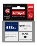 Activejet AH-653BRX Noir Cartouche d'encre XL - Remplacement pour HP 653XL (3YM75AE) - 720 Pages