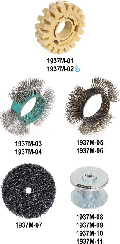 Beta 1937 M-10-adaptor for wheels and brushes 1937M-10