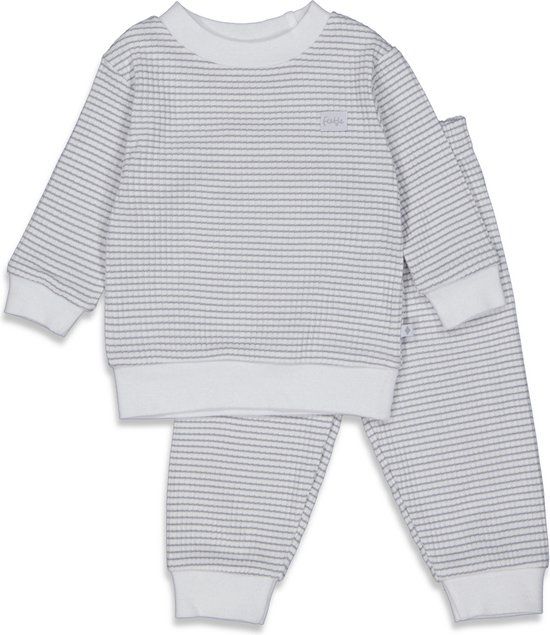 Feetje Wafel pyjama grijs