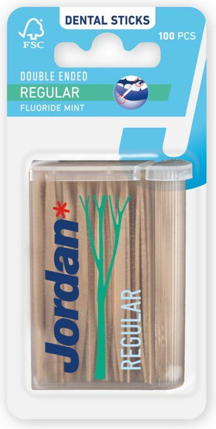 Jordan Tandenstokers - Regular - 100 stuks