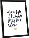 Deknudt Frames fotolijst S024S2 - zwart aluminium - foto 24x30 cm