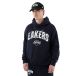 NEW ERA Sweatshirt 'NBA LOSLAK' bleu marine / blanc