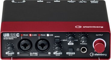 Steinberg UR22C Red USB 3 Audio Interface