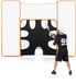 VEVOR 3 in 1 Lacrosse Doelnet met Backstop en Target Oranje