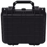 VidaXL Beschermingskoffer 27x24,6x12,4 cm zwart