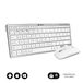 SUBBLIM SUBKBC-OCO010 Clavier RF sans fil + Bluetooth Gris AZERTY EU Layout