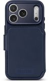 DECODED Leren Hoesje voor iPhone 18 Pro Max - Detachable Wallet - ECCO Leer - Blauw