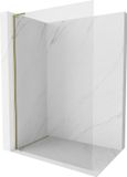 Mexen Kioto-X L Paroi de douche Walk-in 50 x 200 cm, transparent 10 mm, doré
