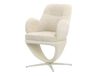 KIAN Chaise rembourrée 58x62x86 en chenille beige