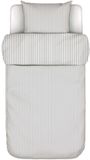 Marc O'Polo Marc O'Polo Classic Fine Stripe Dekbedovertrek Biologisch Katoen Antraciet - Eenpersoons – 140x200/220 cm