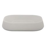 Zeepbakje MSV SAVON Zeepbakje ABS Soft Touch 'ASTI' wit