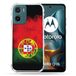 Cokitec Motorola G05 / E15 Reizen Portugal Vlag Versterkte Hoes