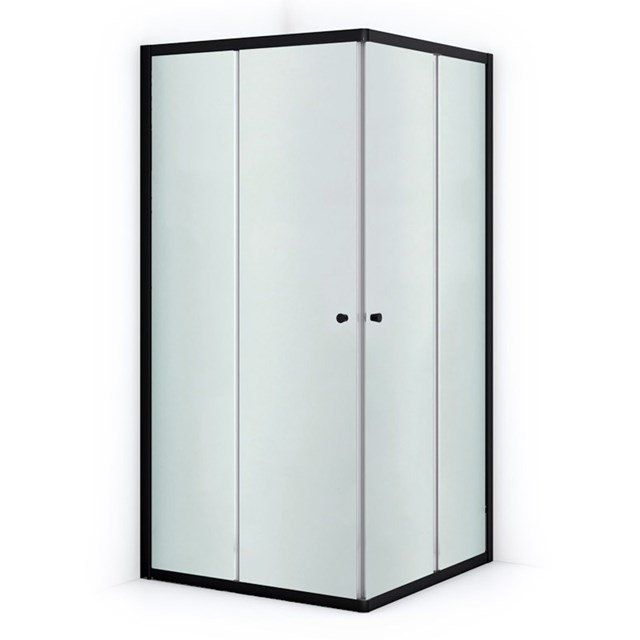 Maxaro Douchecabine Ruby Allure Matglas 90x90cm Vierkant met Schuifdeuren