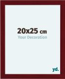 yd. Cadre photo 20x25 cm Vin rouge balayé MDF Como