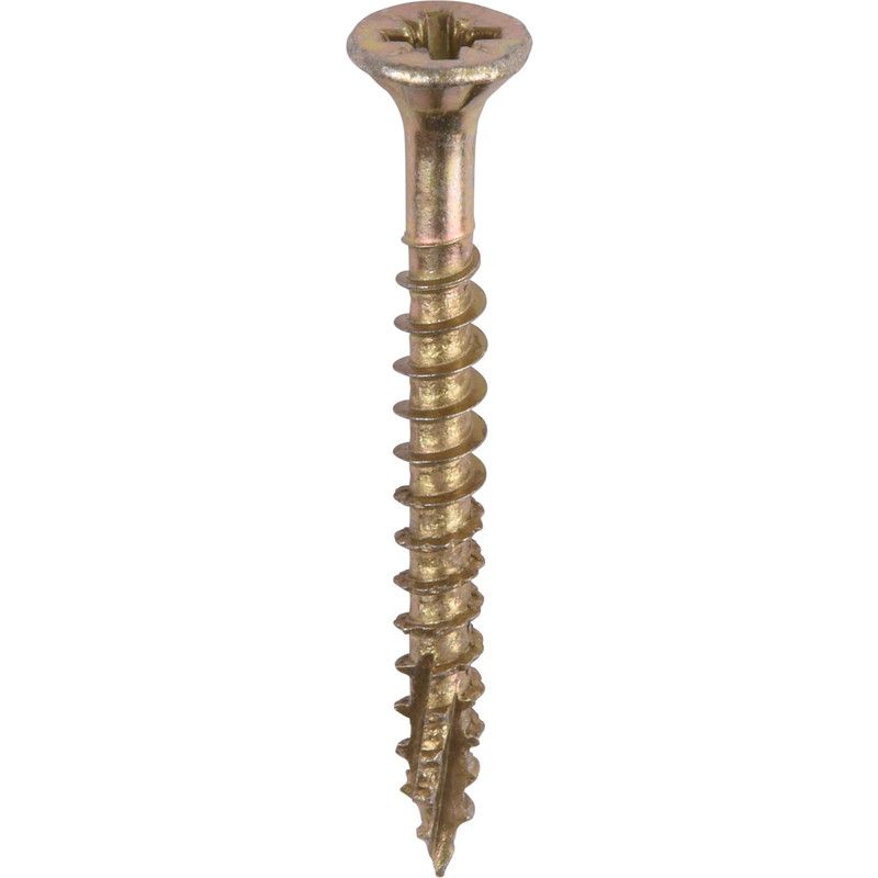 Forgefast FORFFP1000Y Forgefast Pozi Compatibel Elite Performance Houten Schroef Organisator - Zilver 3.5 x 16 mm ZILVER