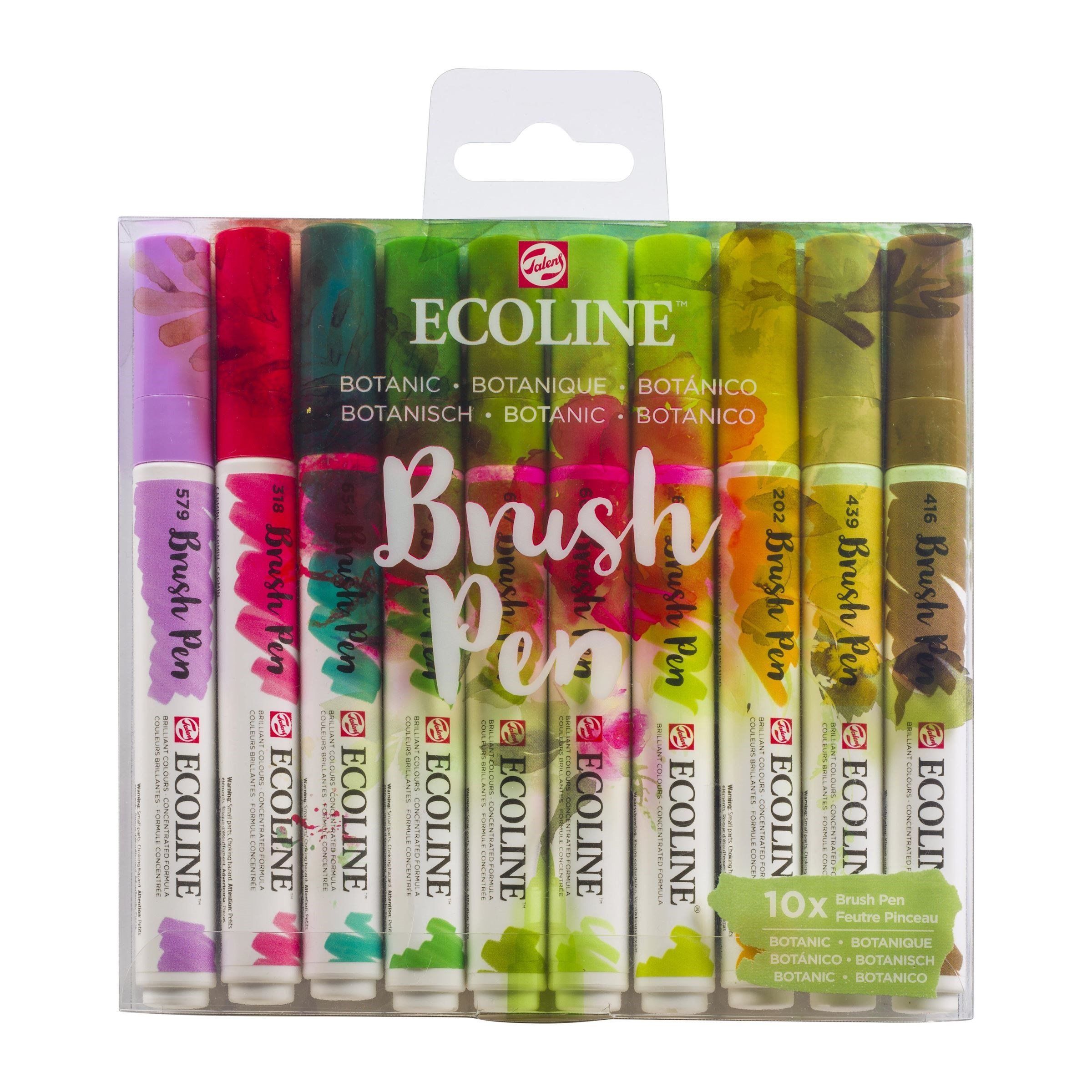 Ecoline 11509804 - Verf-stiften - Meerkleurig - 10 stuks