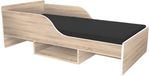 Lendo SMILE Kinderbed - 160x70 - Sonoma - Inclusief Matras en Standaard