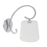 VoltShine Lampenkap van chroom, 1 x e14, afmetingen: 25 x 15 x 28 cm, ontworpen voor elegante en moderne verlichting