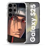 Cokitec Samsung Galaxy S25 Manga Naruto Itachi Face Versterkte hoes